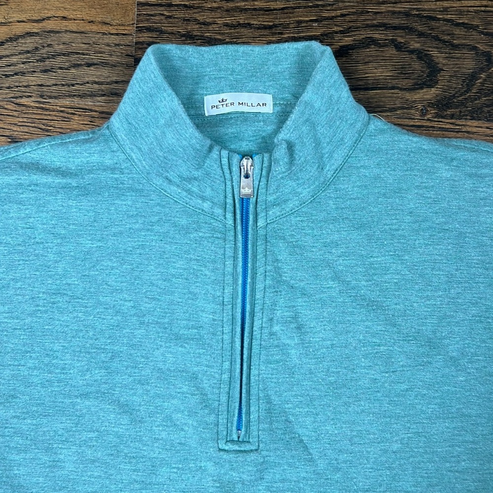 Peter Millar Qtr Pullover Size Medium - image 2